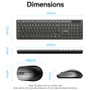 Vention Combo Teclado y Ratón KTD-B0-ES Negro - Edición Español